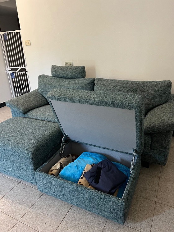Image 1 of Poltronesofà sofa plus two storage poufs