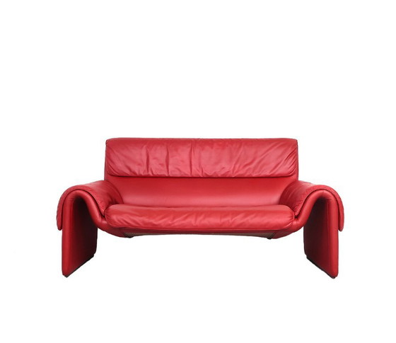 Image 1 of Panca di design rossa De Sede DS-2011, anni '90