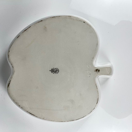 Apple-shaped dish, Streetlight model by KG Lunéville