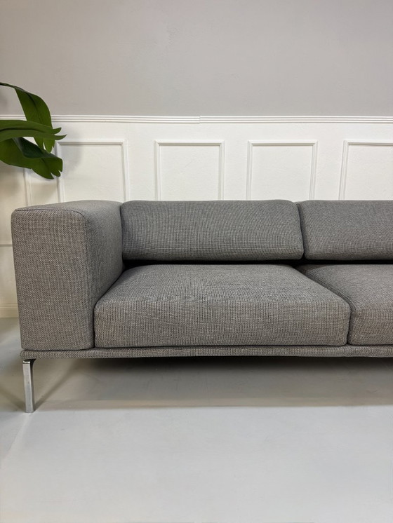 Image 1 of Cassina Moov 3-seater designer sofa couch gray