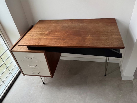 Image 1 of Vintage Cees Braakman for Pastoe hairpin legs desk