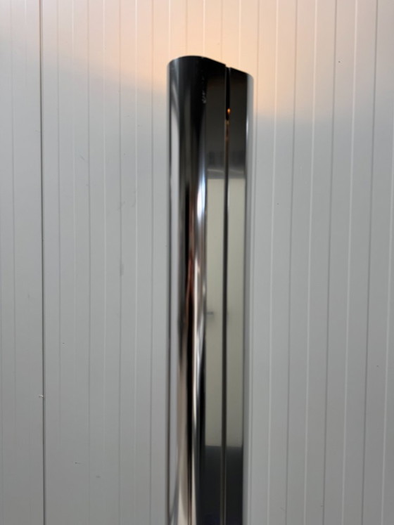 Lámpara de pie de diseño Artemide Megaron – Lámparas de pie, Metal, polished steel (photo 2 of 14)