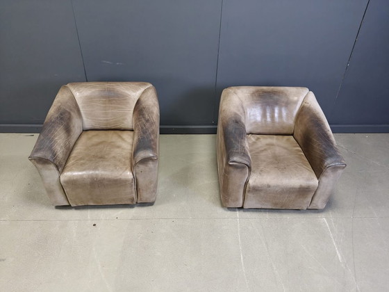 Image 1 of Pair of DS47 armchairs, 1960s 
