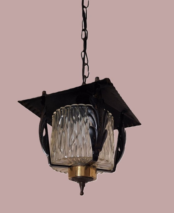 Image 1 of autentico ciondolo/lampada d'epoca. Anni '50/'60