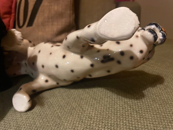 Image 1 of Large Vintage Lenci Style leopard