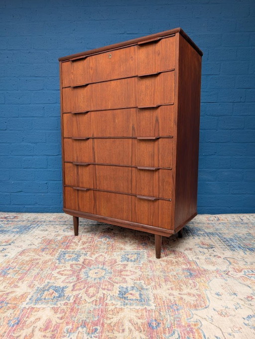 Cassettiera grande vintage, Ejsing Møbelfabrik, anni '60
