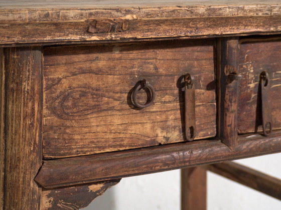 Antique Chinese work table with drawers – China, circa 1900 – Desk (photo 26 of 40)