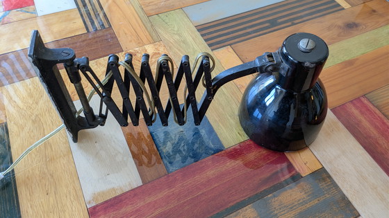 Image 1 of '20s/'30s Bauhaus Scissor Lamp