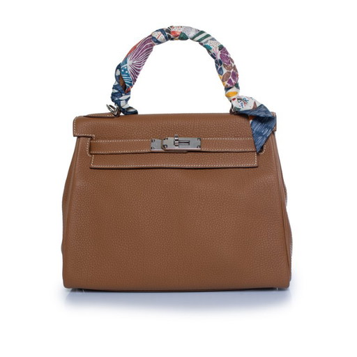 Hermes, Bolso Kelly 28 Retourne de oro – Hermès, top handle tassen, Lambskin (photo 2 of 15)