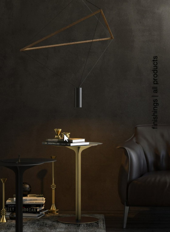 2 ED037 Design Pendant Lights by Edizioni Design – Italy – Ceiling lights, Metal (photo 4 of 5)