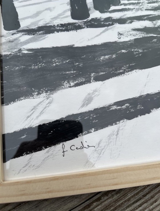 Image 1 of Acrylic on Hahnemuhle paper Format 40x30cm