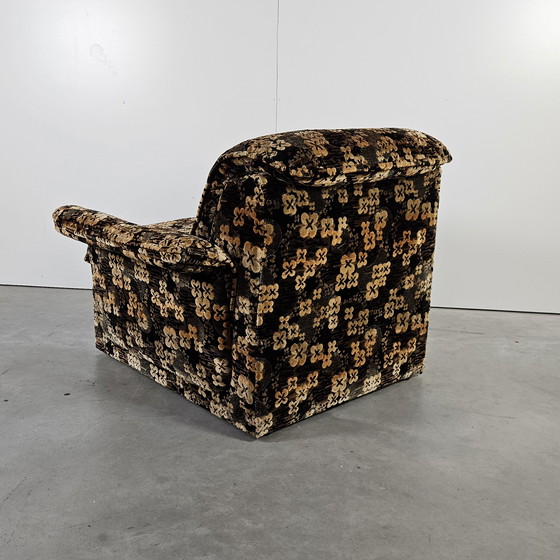 Image 1 of Fauteuil vintage Flower Power