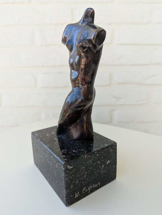 Image 1 of Statuette en bronze Willy Ceysens