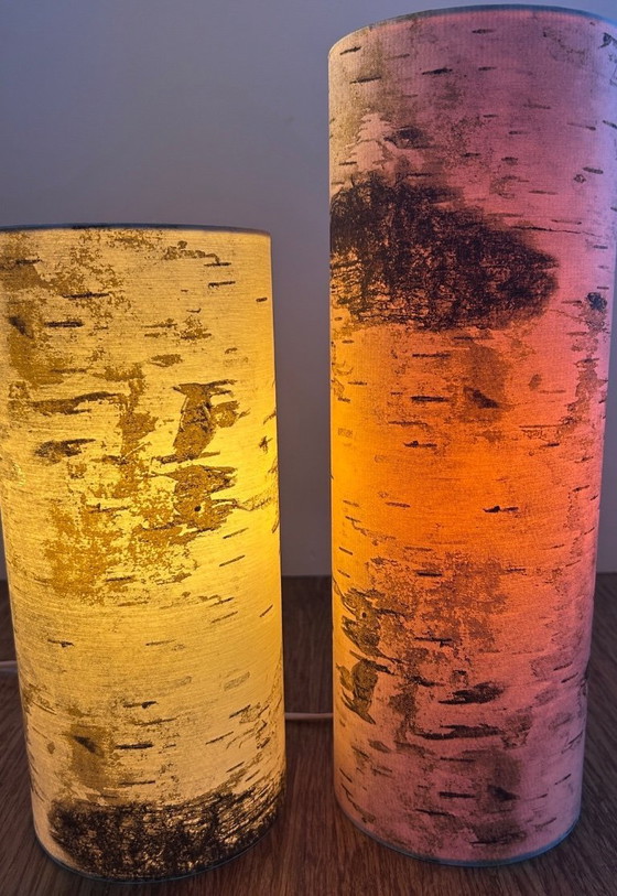 Image 1 of Set of two Dutch design table lamps Nicolette Brunklaus
