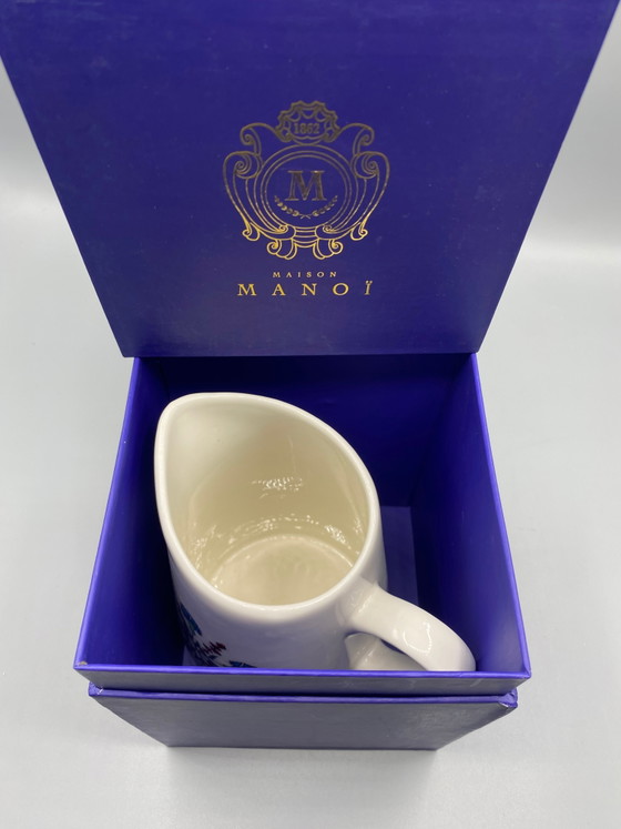 Kan met porseleinen ornamenten – Manoï House – Decoratieve objecten, Porcelain, Klassiek (photo 6 of 6)