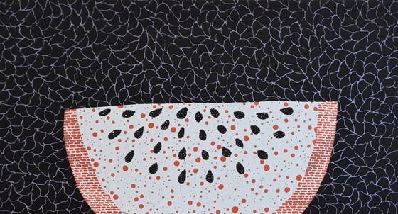 Image 1 of Nach Yayoi Kusama, Wassermelone, Lithografie, 1990er Jahre