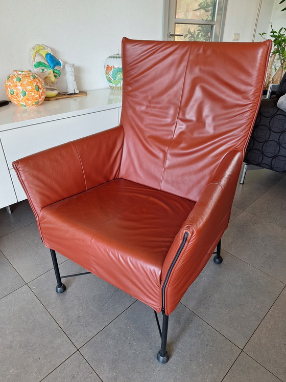 Image 1 of Sillón Charly en rojo vino