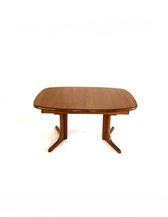 Image 1 of Vintage XXL extendable Danish dining table, Dyrlund '70