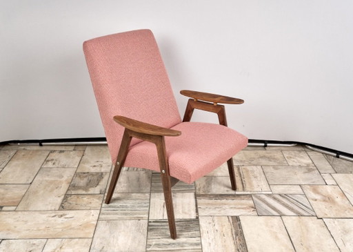 Sillón vintage de Jaroslav Smidek para TON, década de 1960, Checoslovaquia.