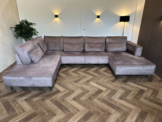 Image 1 of Leberfarbenes Ecksofa 363x233/183cm