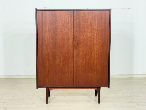 Danish teak linen cupboard / vintage cupboard / mid-century highboard