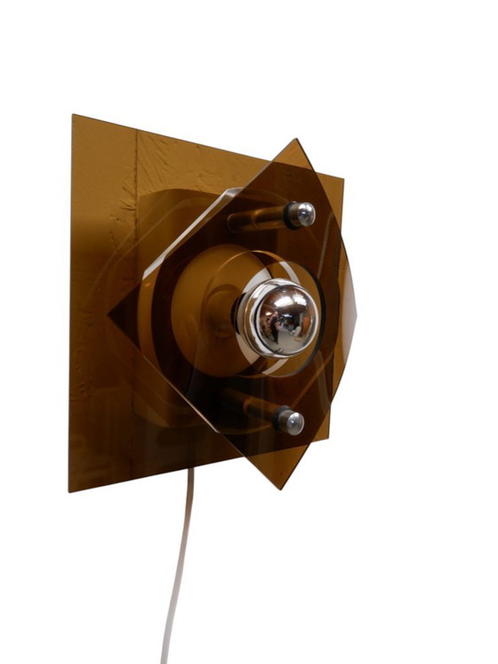 Image 1 of Herda wandlamp, jaren 70