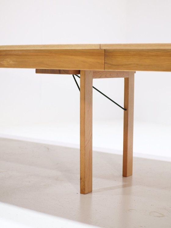 XL Oval Dining Table Øresund Børge Mogensen Extendable Oak – Karl Andersson & Söner, Wood, Vintage (photo 19 of 21)