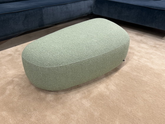 Image 1 of Eyye Kivi Rock voetenbank Bosa stof groen 117x66xH35