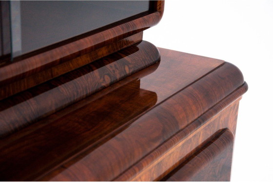 Image 1 of Vetrina in stile Art Déco, anni '40, Polonia.