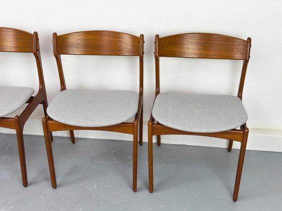 Danish Teak Dining Chairs by Erik Buch for OD Møbler, 1960s, Set of 4 – Esszimmerstühle, Wood (photo 11 of 23)