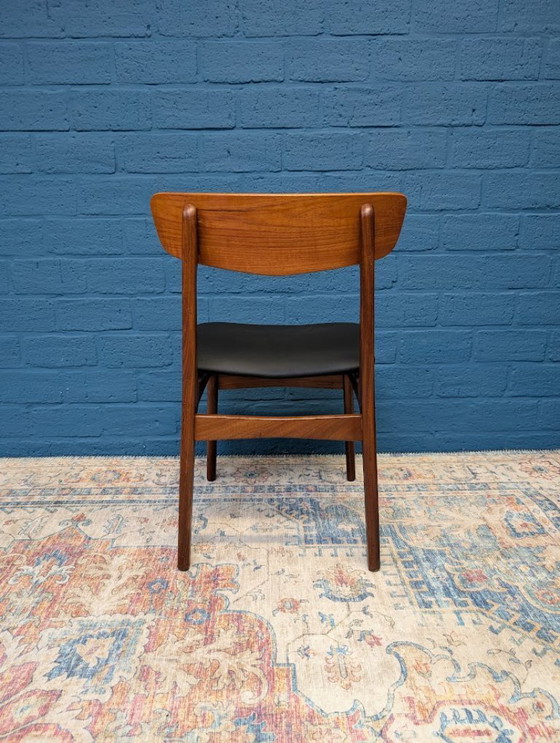 Image 1 of 4x chaises design vintage, Schiønning & Elgaard, 1960