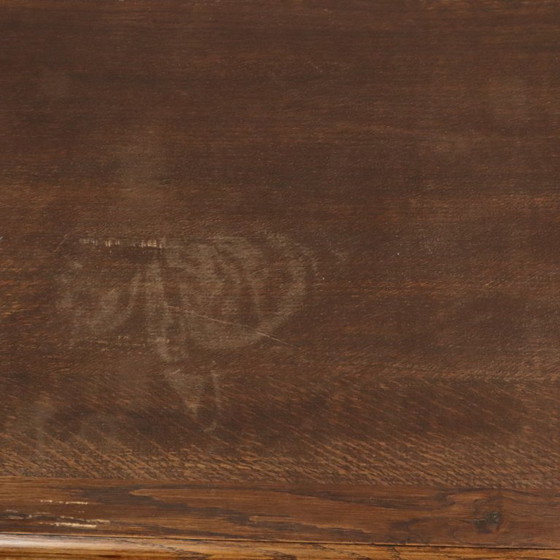 Vintage Oak Sculpted Chest of drawers Mythical Figures – Wood (photo 24 of 25)
