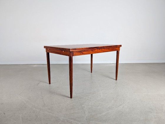Image 1 of Midcentury Esstisch JL ausziehbar Niels Møller Palisander Vintage