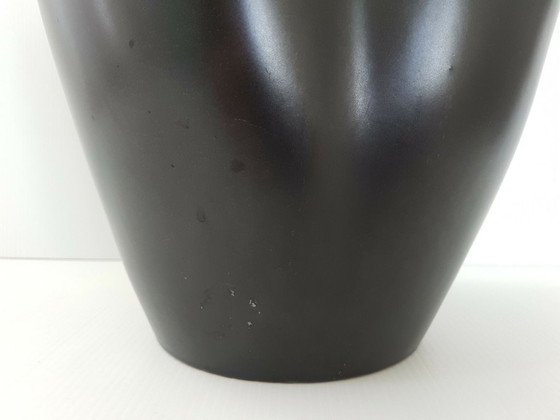 Image 1 of IMPORTANT TWO-TONE YELLOW & BLACK VASE REVERNAY 1950 VINTAGE ROCKABILLY 50S 50'S