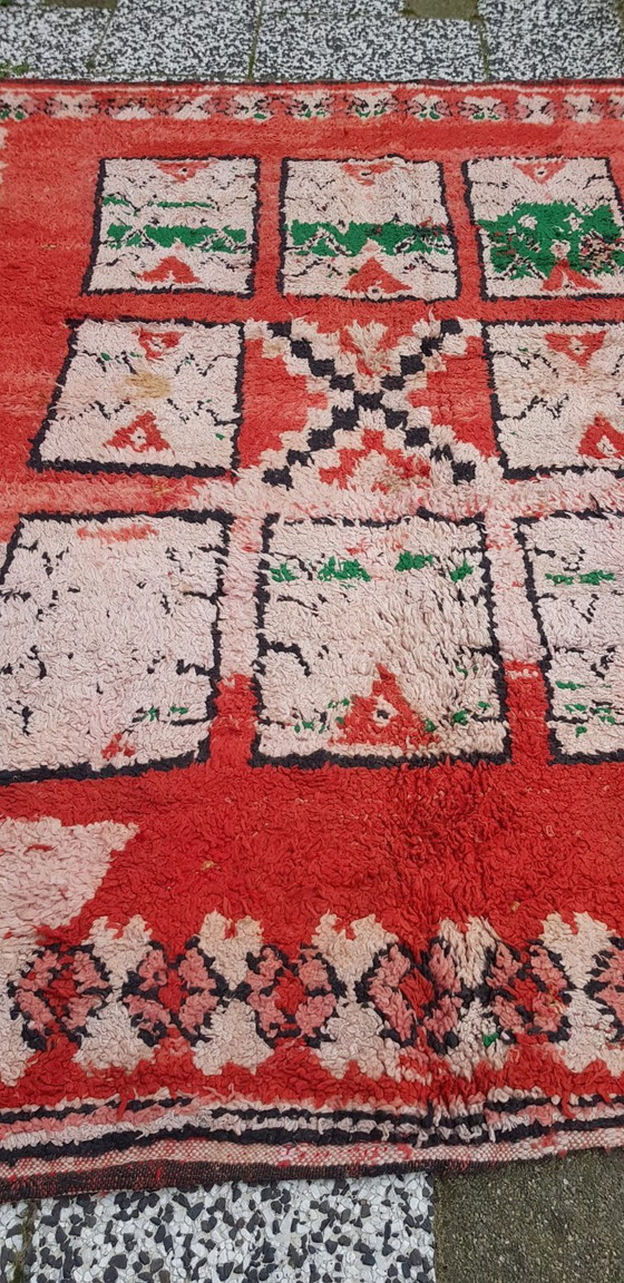 Image 1 of Handgeknoopt Berber kleed wol 243x188cm