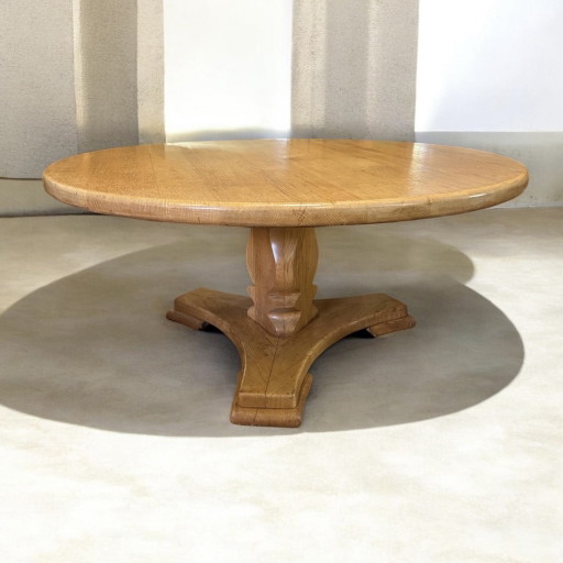 Tavolino da caffè danese in rovere anni '60, 110cm.