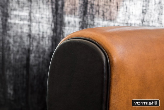 Image 1 of Exclusieve Art Deco fauteuil(s) in AA klasse schapenleer (2x dikker)