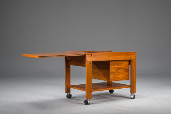 Image 1 of Barra de bar de teca danesa de mediados de siglo modelo 703 de Cart Aksel Kjersgaard, años 60