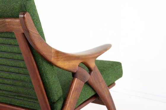 Image 1 of De Ster de Knoop fauteuil 'Glane' vintage gestoffeerd
