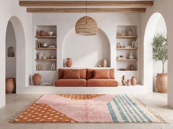 Image 1 of Alfombra única de lana marroquí, 200 cm x 300 cm