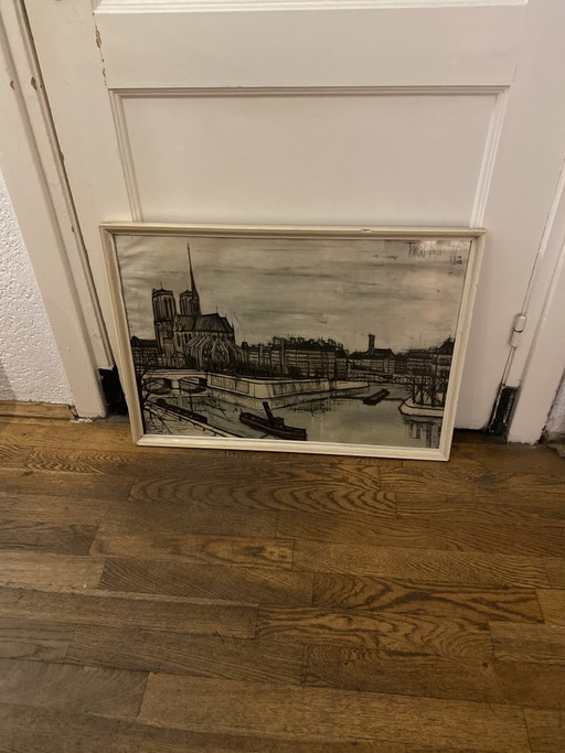 Bernard Buffet 1956 Lithografie La Cite