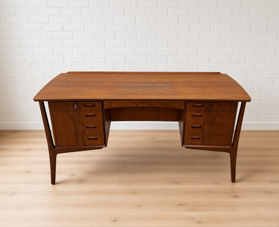 Svend Aage Madsen Teakhouten directiebureau, jaren 60. – HP Hansen, Wood (photo 5 of 11)