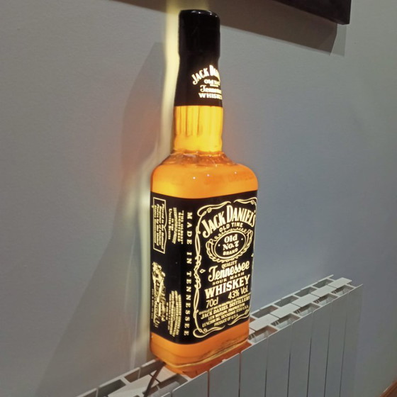 Image 1 of Affiche lumineuse vintage Jack Daniels