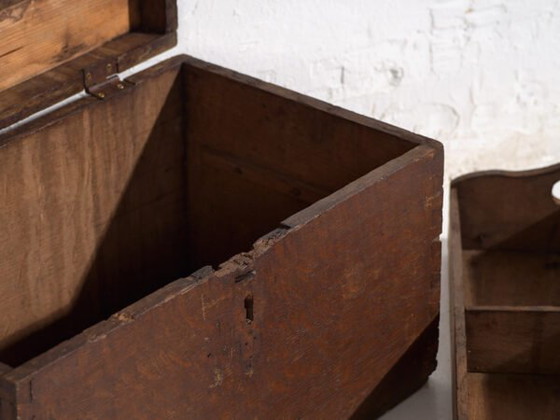Kleine antike Truhe (ca. 1920) #8 – Kommoden, Rustic (photo 11 of 40)