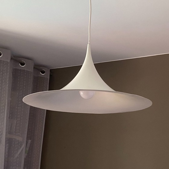 Image 1 of Set of 2 Semi hanging lamps by Claus Bonderup & Torsten Thorup. 1970.