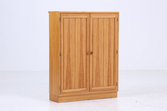 Image 1 of Vintage grenenhouten schoenenkast Ladekast Retro schoenenkast hal hout opslag #04-68