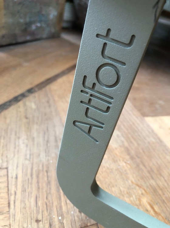 Prachtige Artifort Mare Hoekbank Met Hocker – In Absolute Nieuwstaat! – Hoekbanken, Metal, Textile (photo 7 of 27)