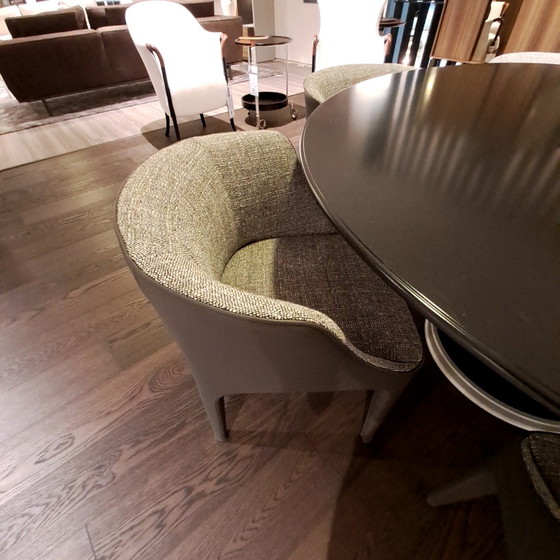 Image 1 of Juego de 6 sillas de comedor Giorgetti Diana