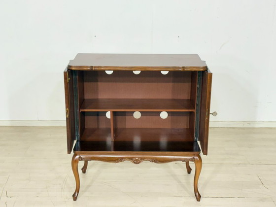 Image 1 of Antieke tv- en platenspelerkast in barokstijl / ladekast