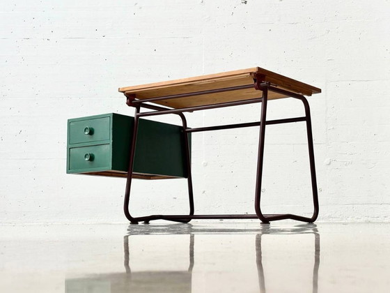 Image 1 of Scrivania retrò di Willy Guhl per BiA, 1950